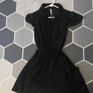 Lacey Black Dress